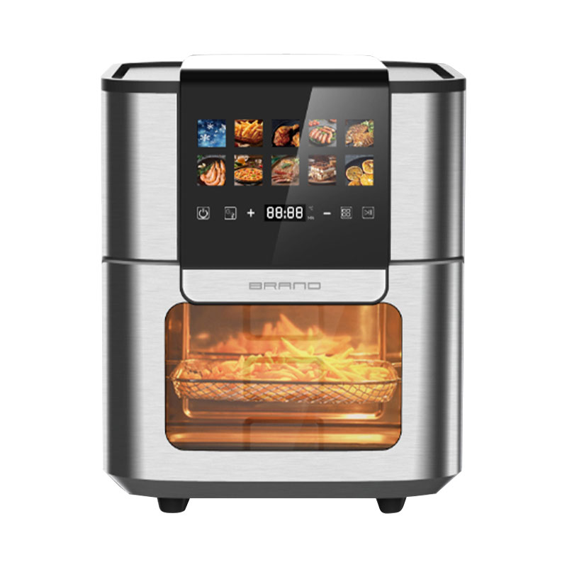 Hvordan sikrer den firkantede multifunktionsluftovn ensartet tilberedning af fødevarer med varierende tykkelse eller tæthed?